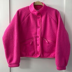 Like NEW Girls Sherpa Jacket